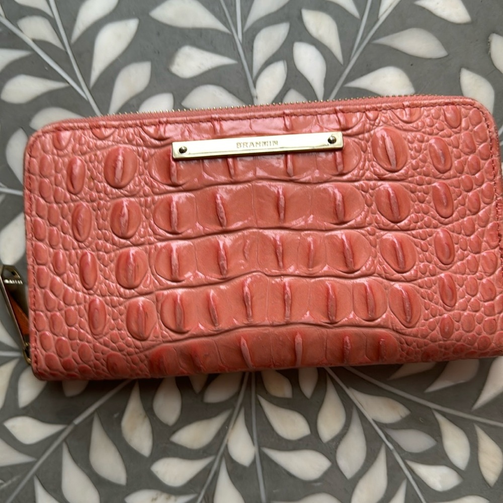 Brahmin zipper wallet